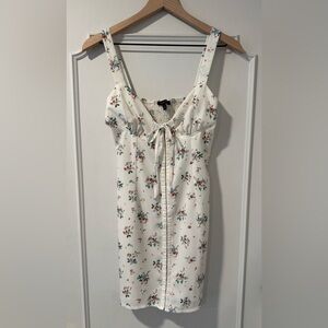 Kendall + Kylie Floral Print Bodycon Mini Dress - Size Small